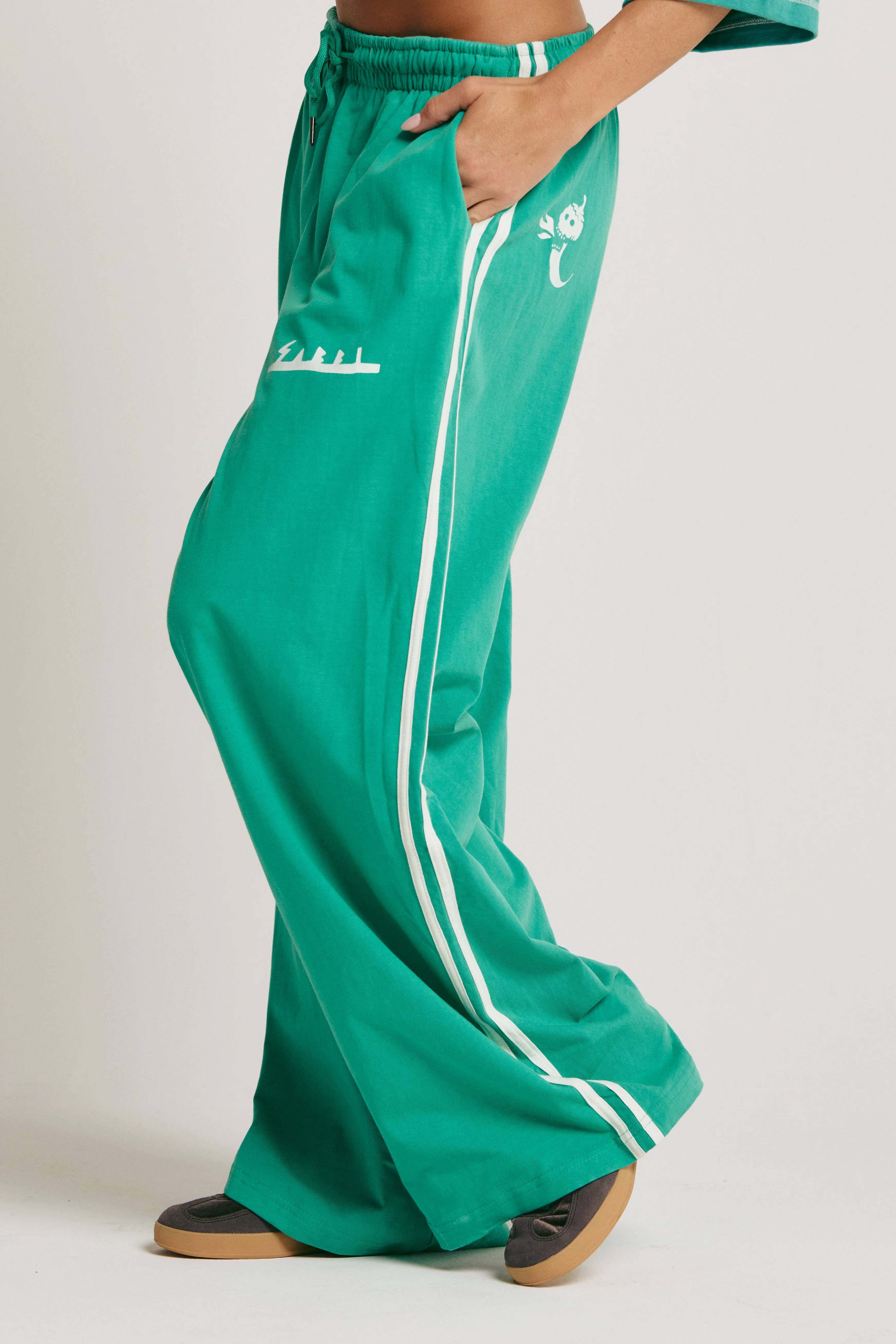 THE MARGIE CHIDO PANTS - GREEN  WHOLESALE 5 pieces(1.1.1.1.1) RRP $99.95